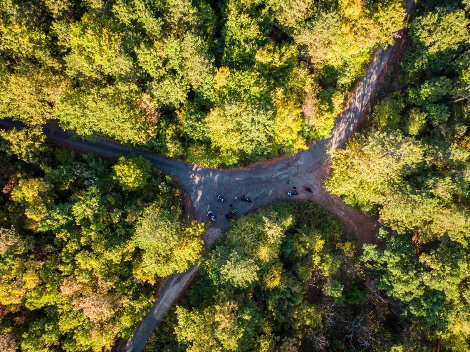 Mountain crossroads